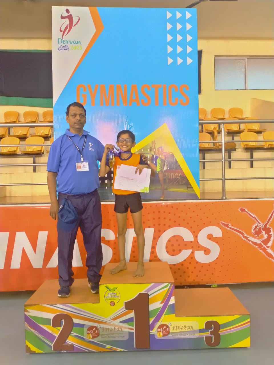 Students of PTV English Medium Primary Section shine at Gymnastics